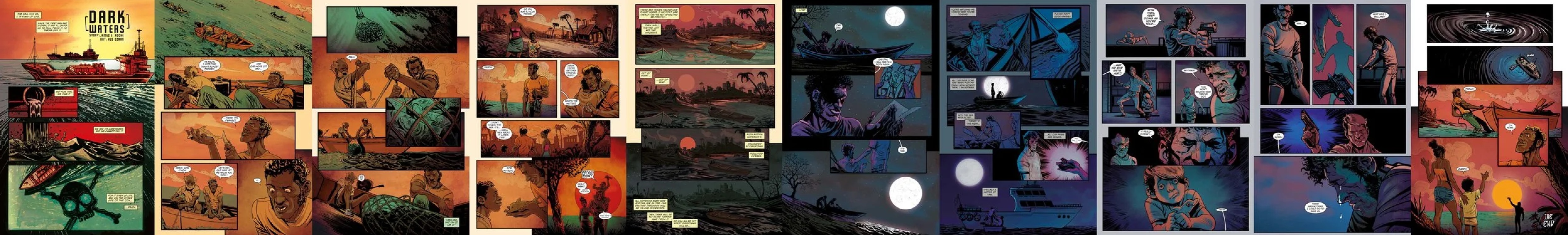 Dark Waters colored art