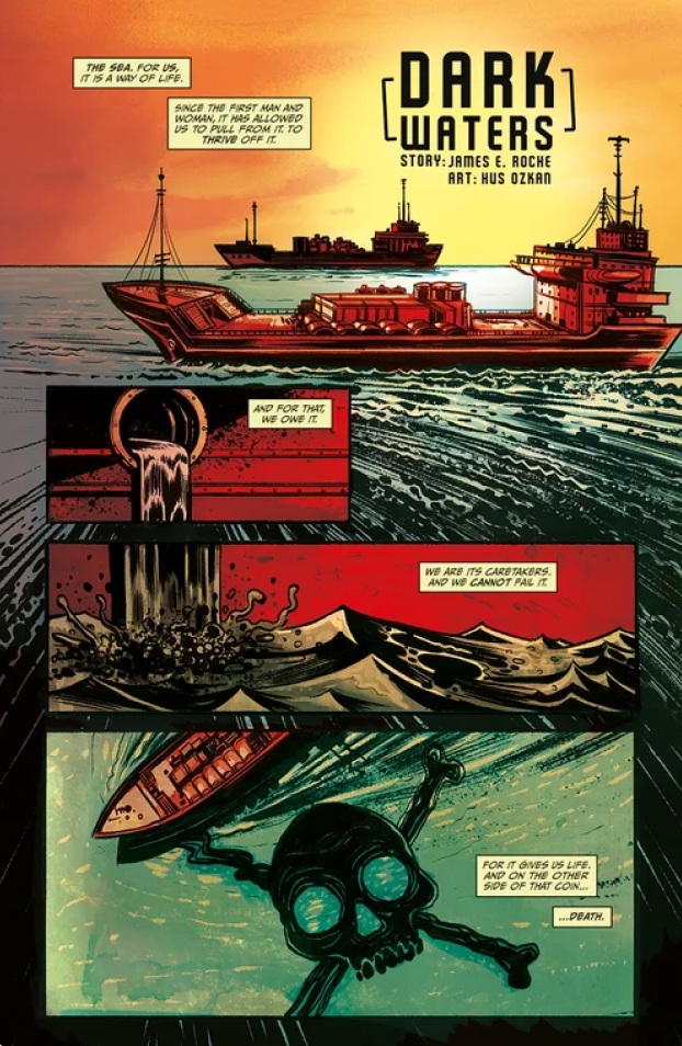 Dark Waters comic art